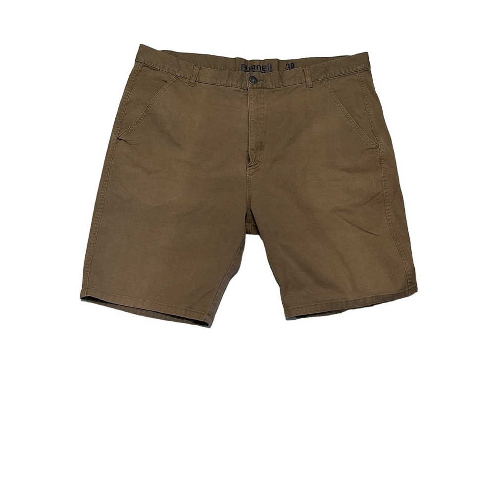 Purnell Mens Khaki‎ Shorts Size 38 98% Cotton 2%Elastane RN #138985